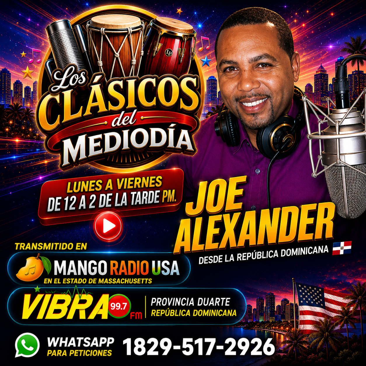 CLASICOS MEDIO DIA FLYER